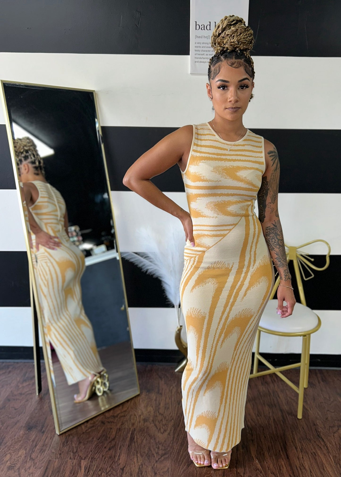 Jacquard Dress