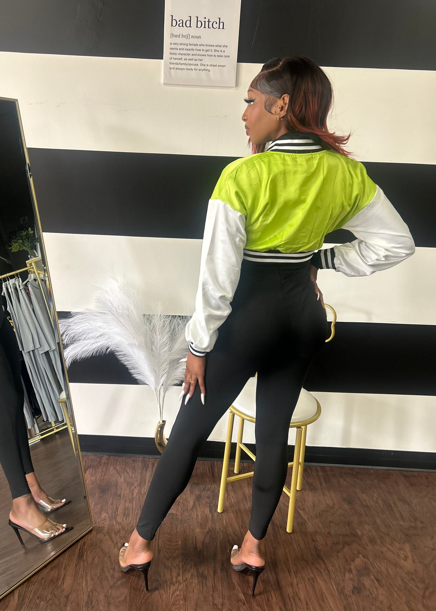 Plain Jane Varsity Jacket