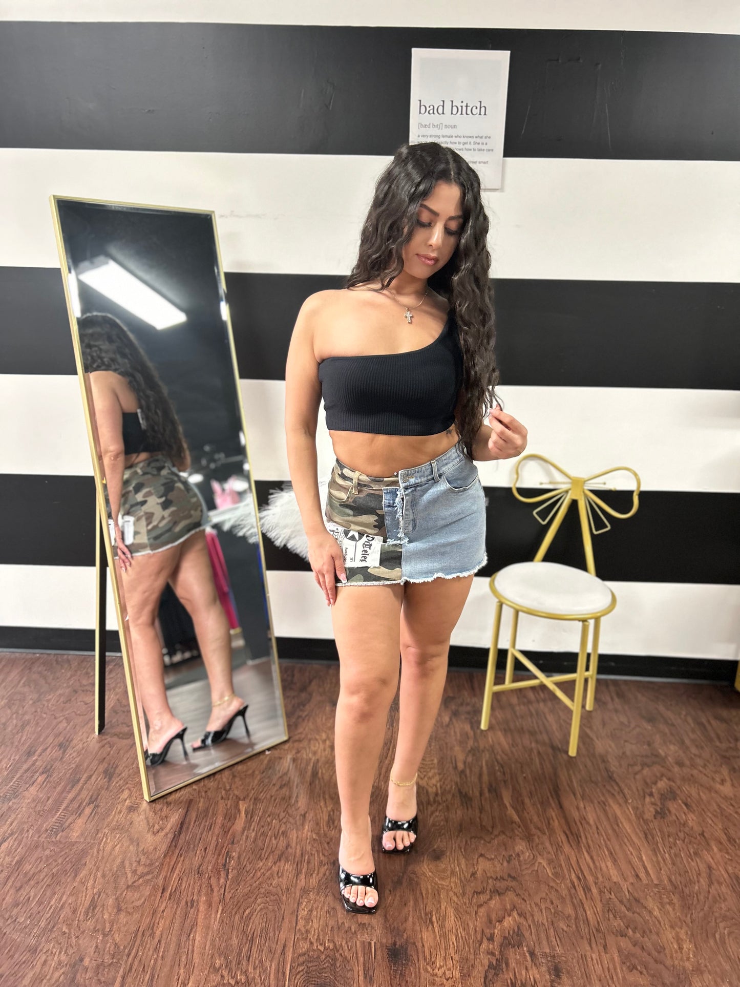 Half Army Skirt