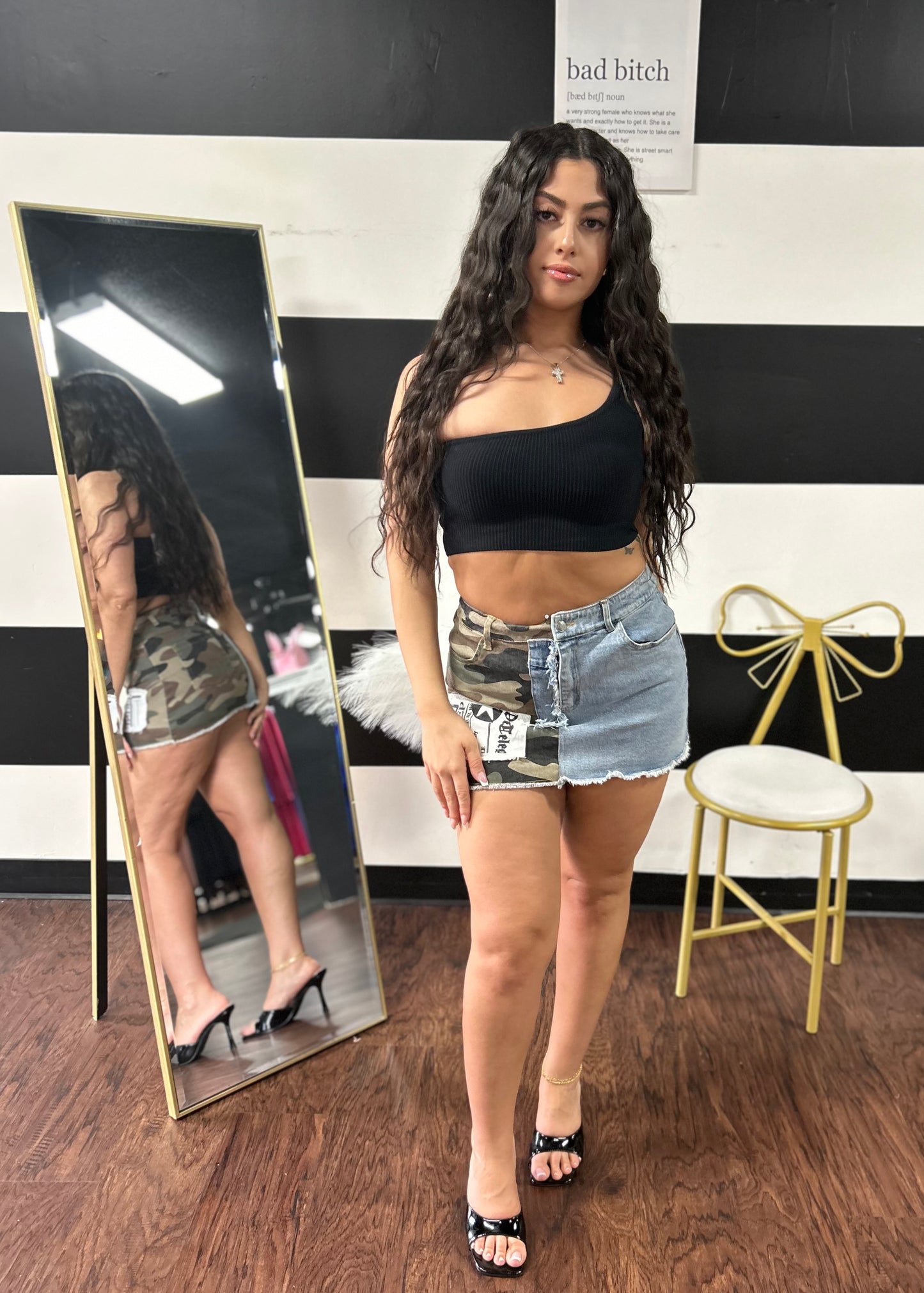 Half Army Skirt