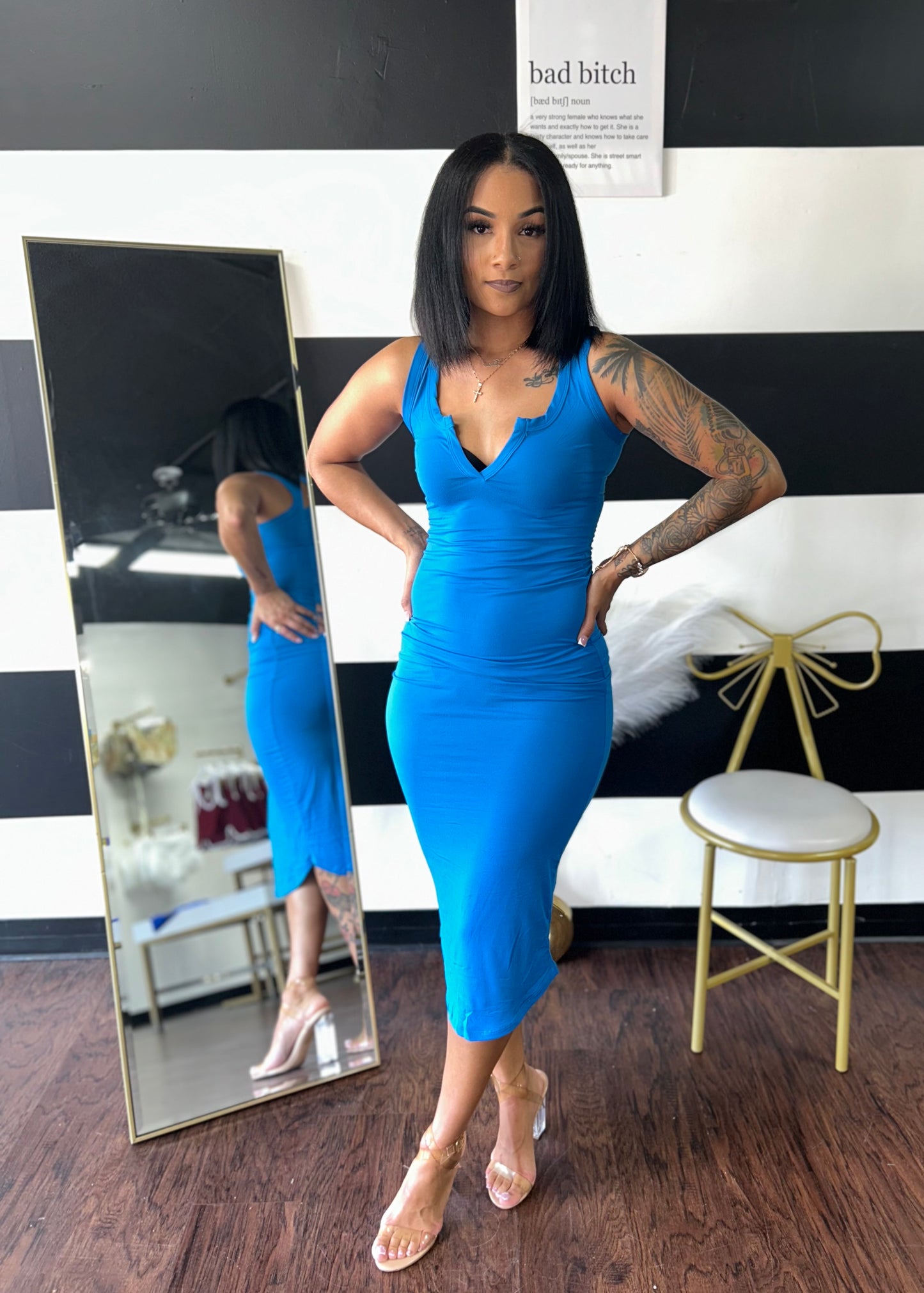 V-Neck Dress