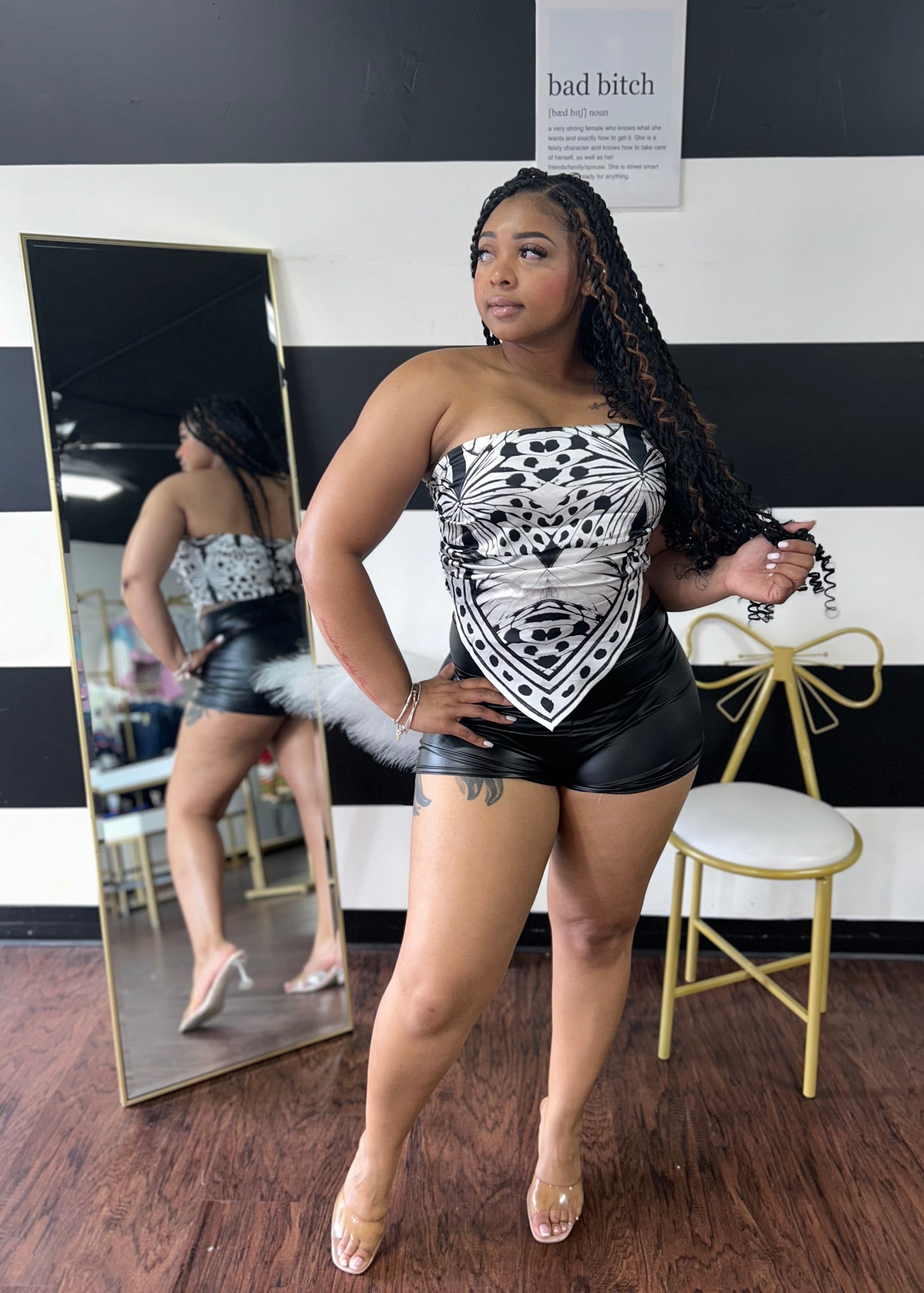Metallic Shorts