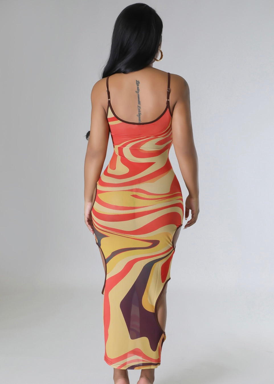 Deep Stroke Dress