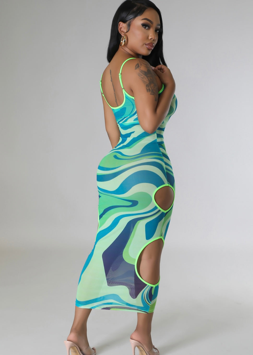 Deep Stroke Dress