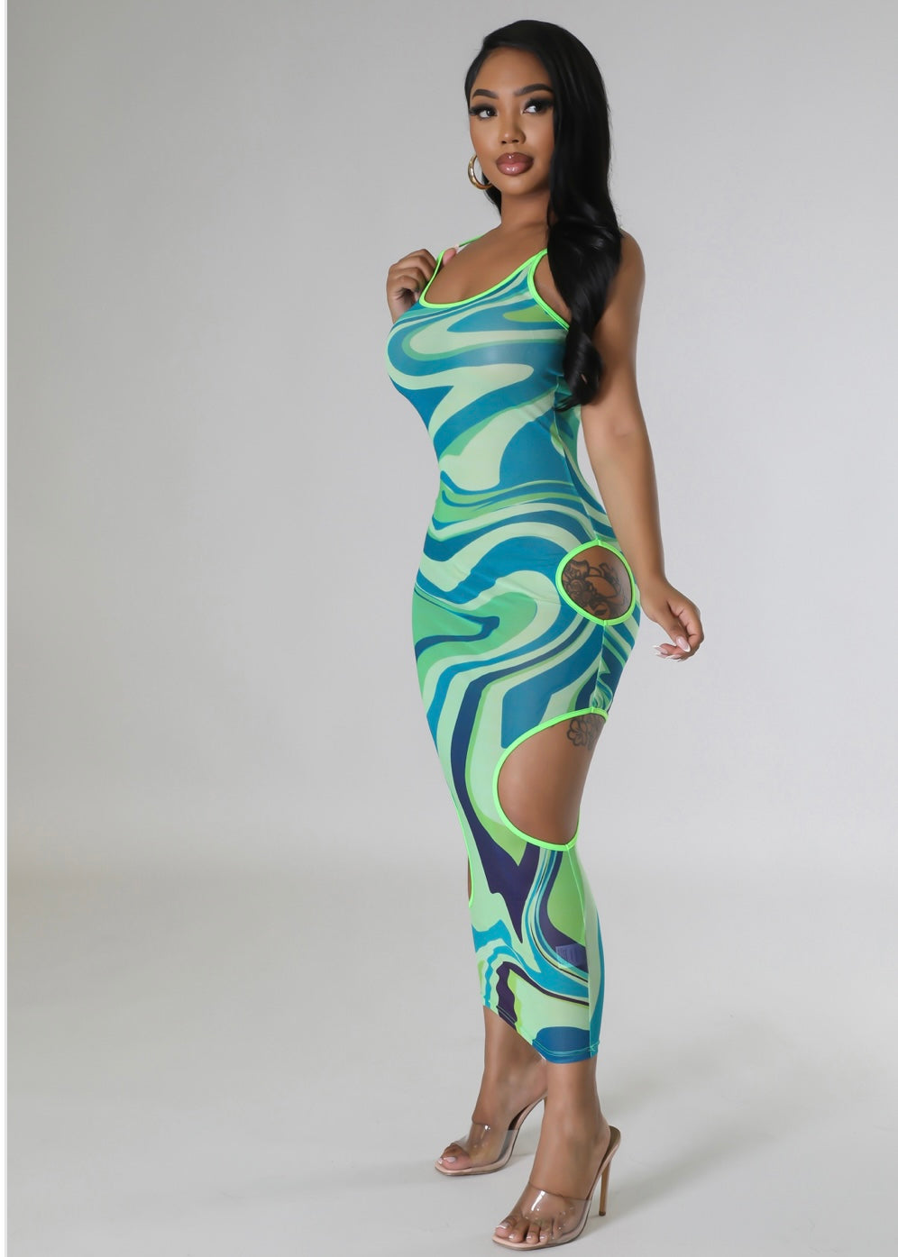 Deep Stroke Dress