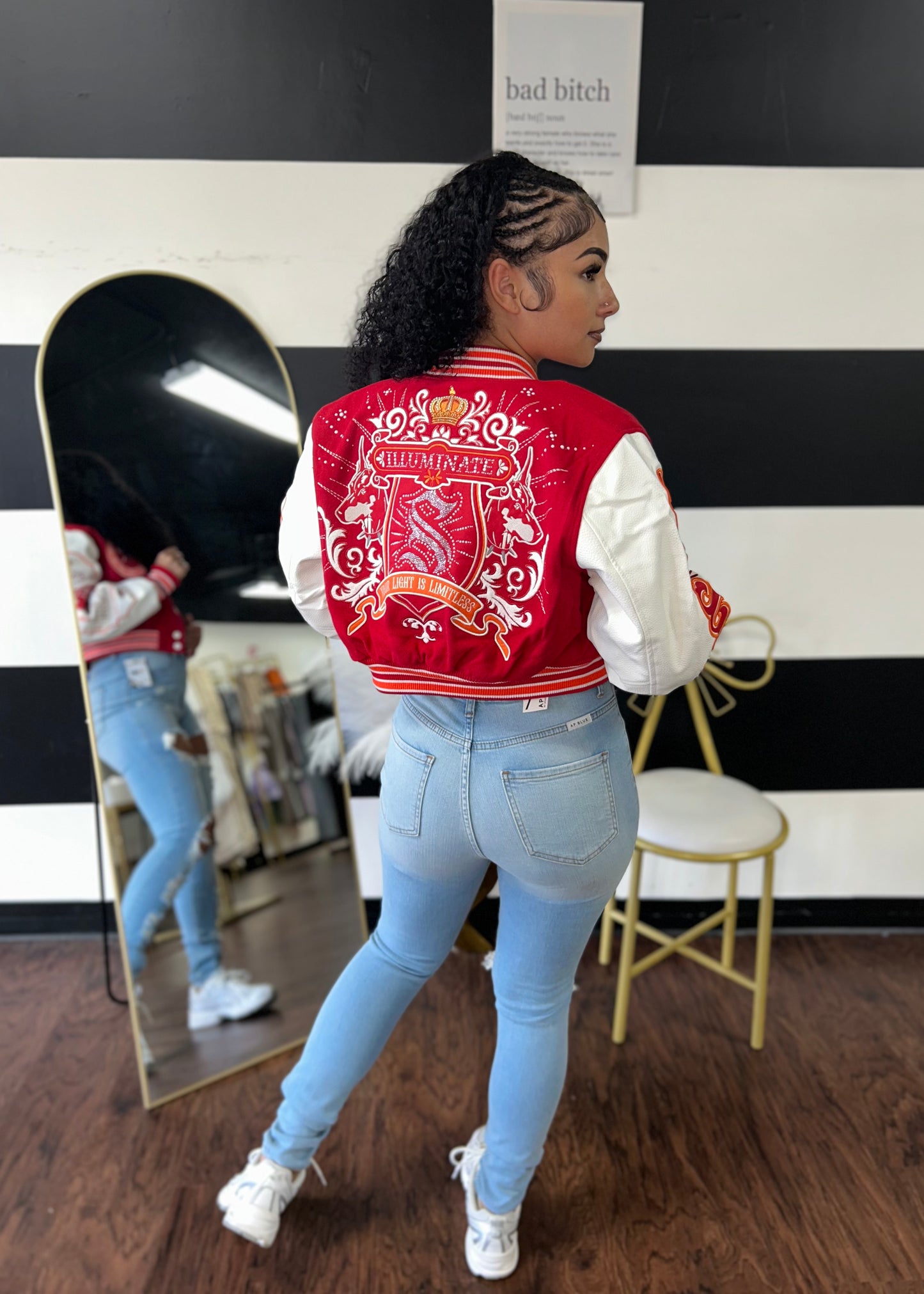 Illuminate Varsity Jacket