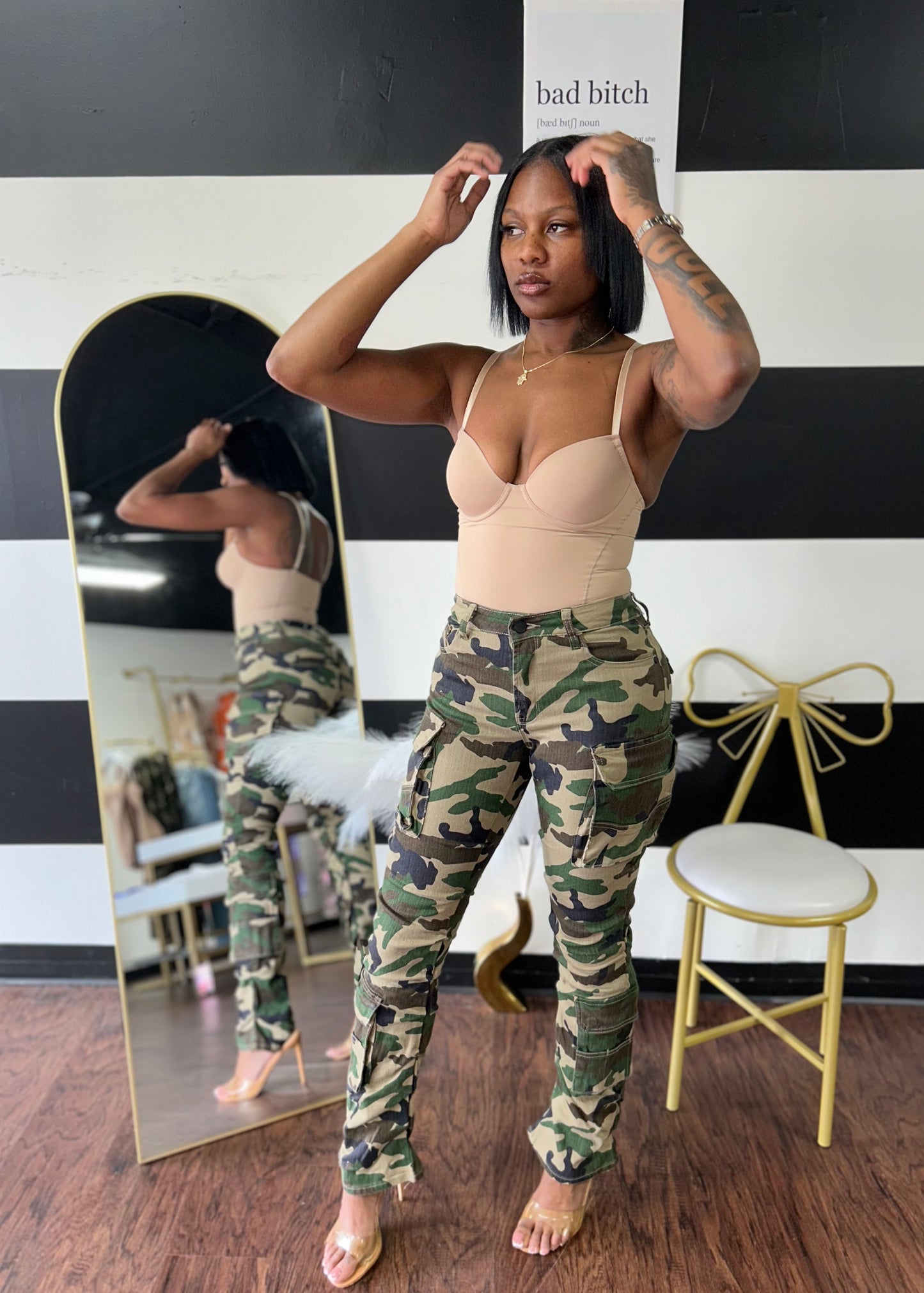 Woodland Stacked Jeans