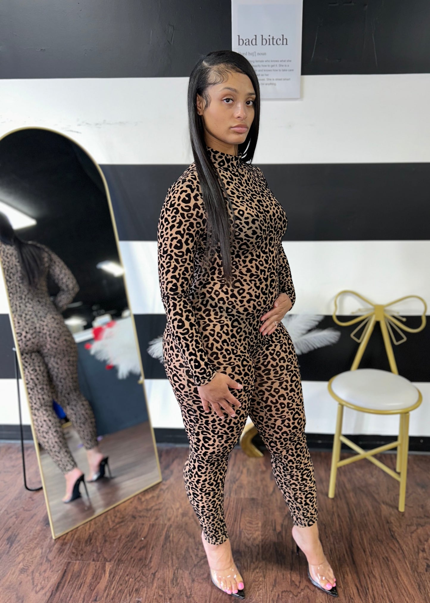Nia Leopard Jumpsuit