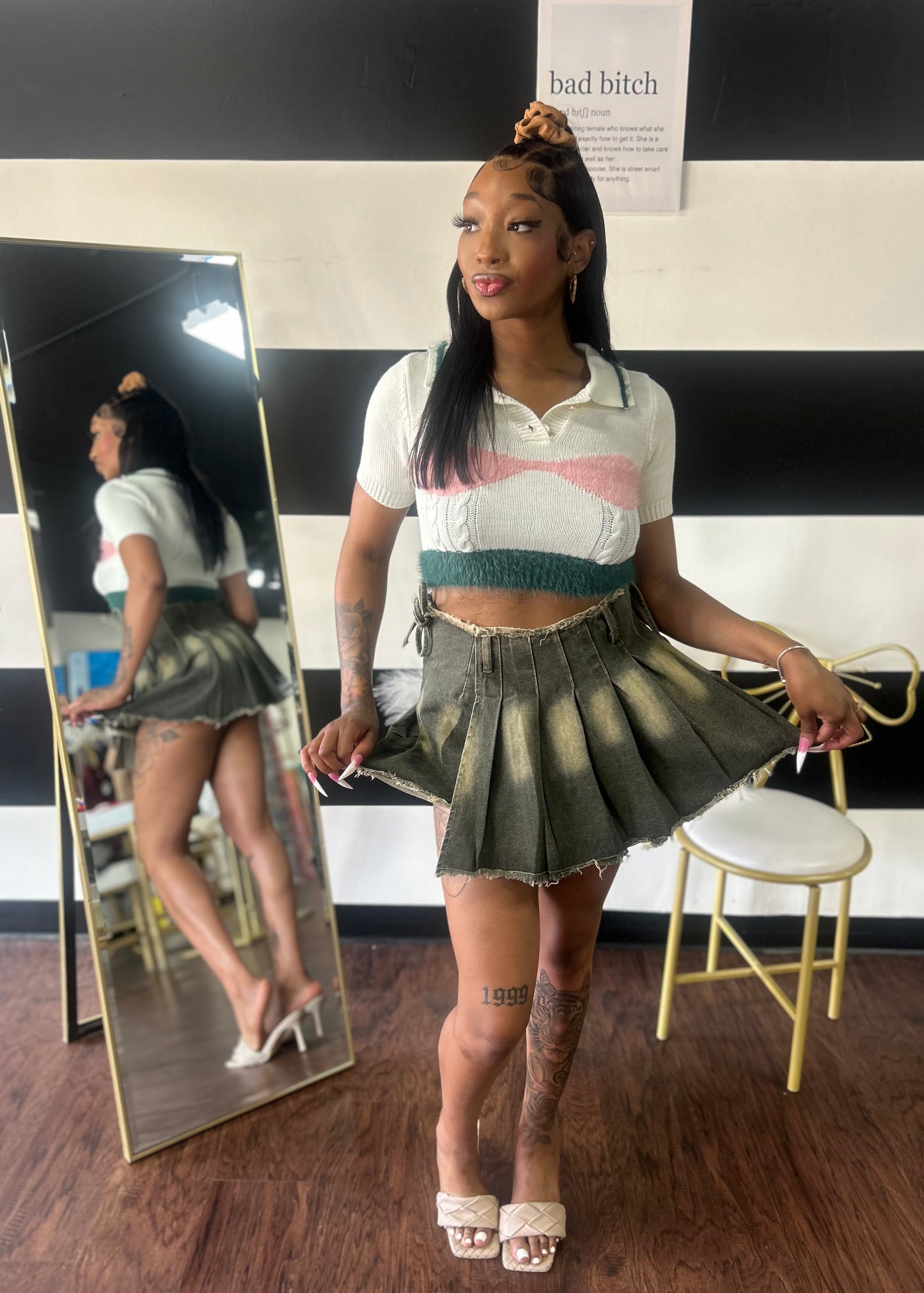 Draya Mini Skort