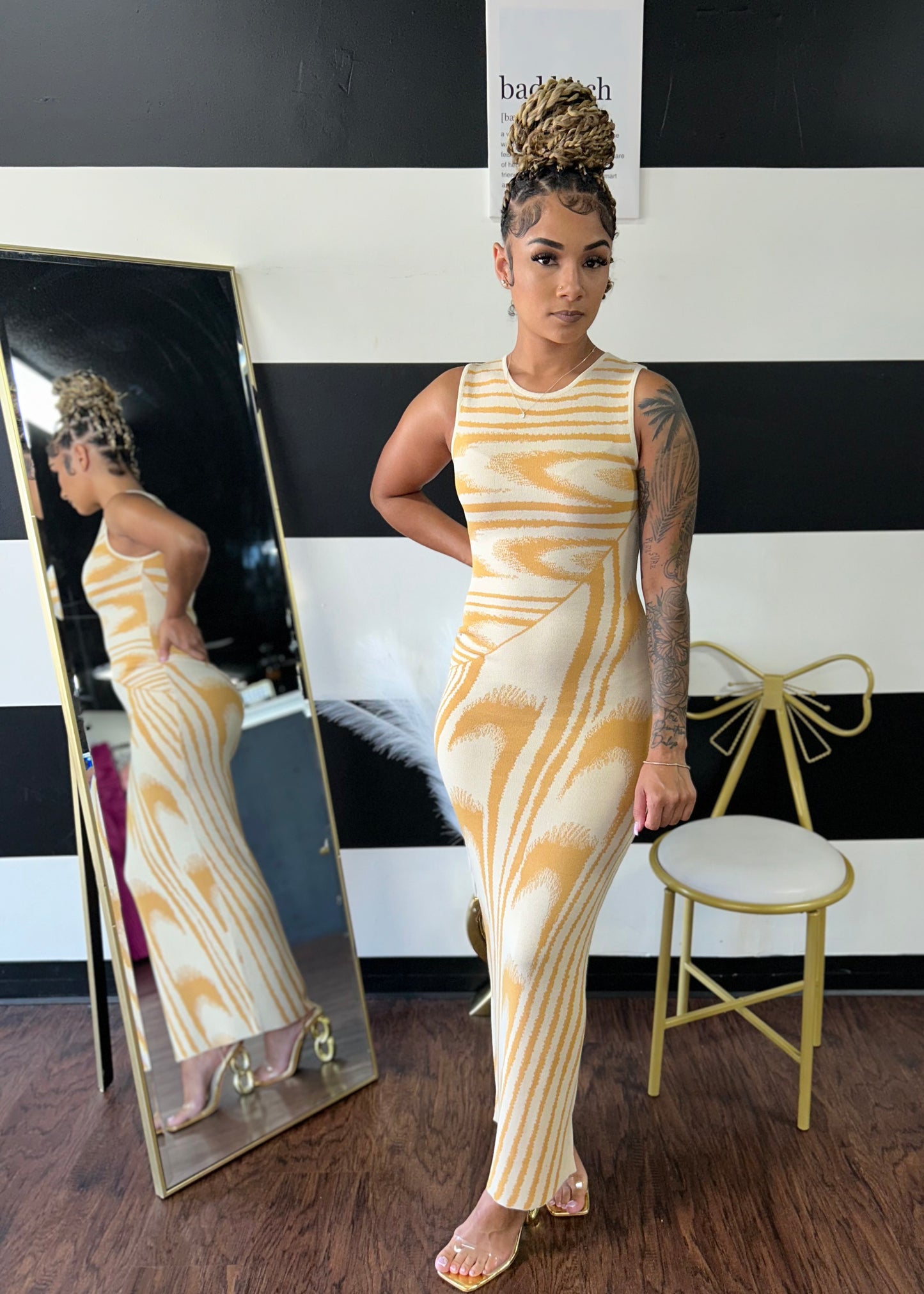 Jacquard Dress