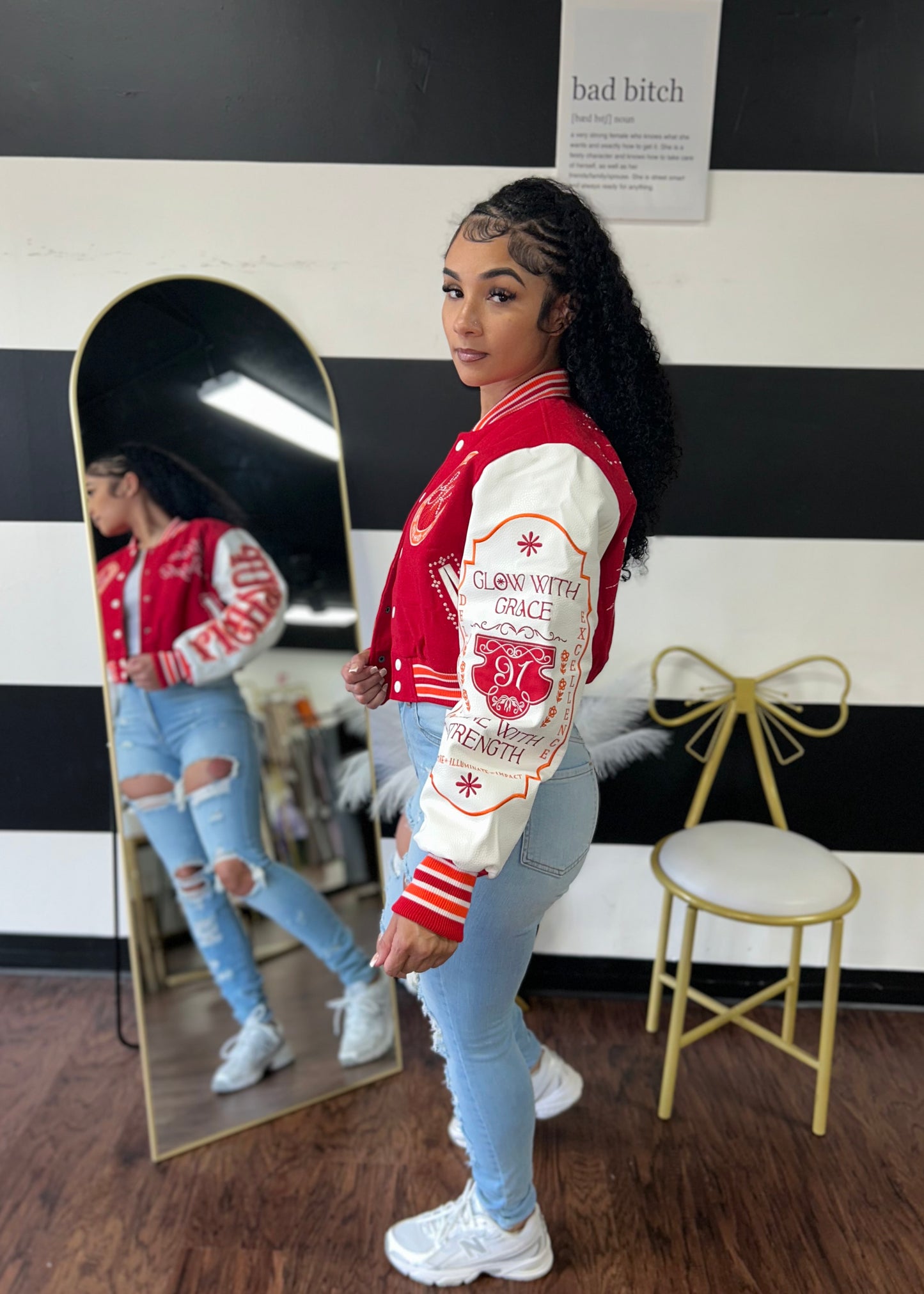 Illuminate Varsity Jacket