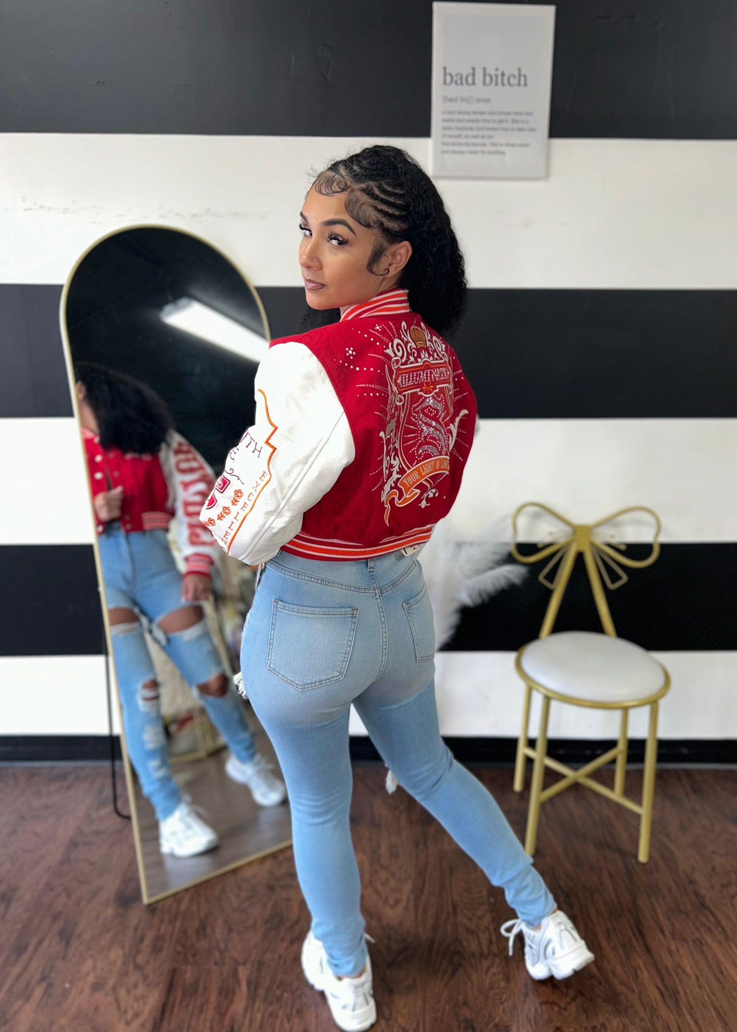 Illuminate Varsity Jacket