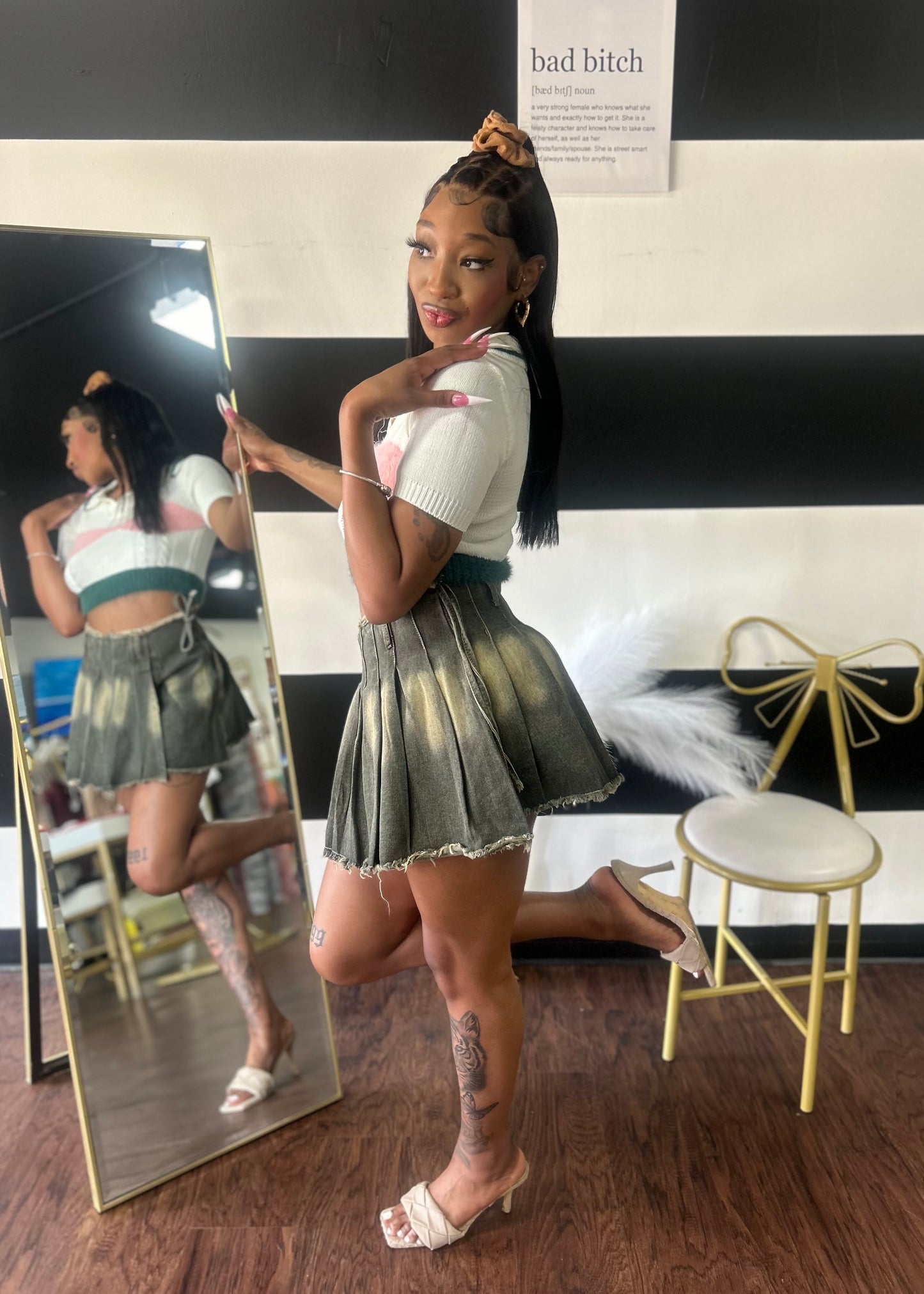 Draya Mini Skort