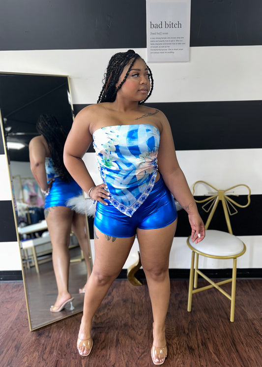 Metallic Shorts