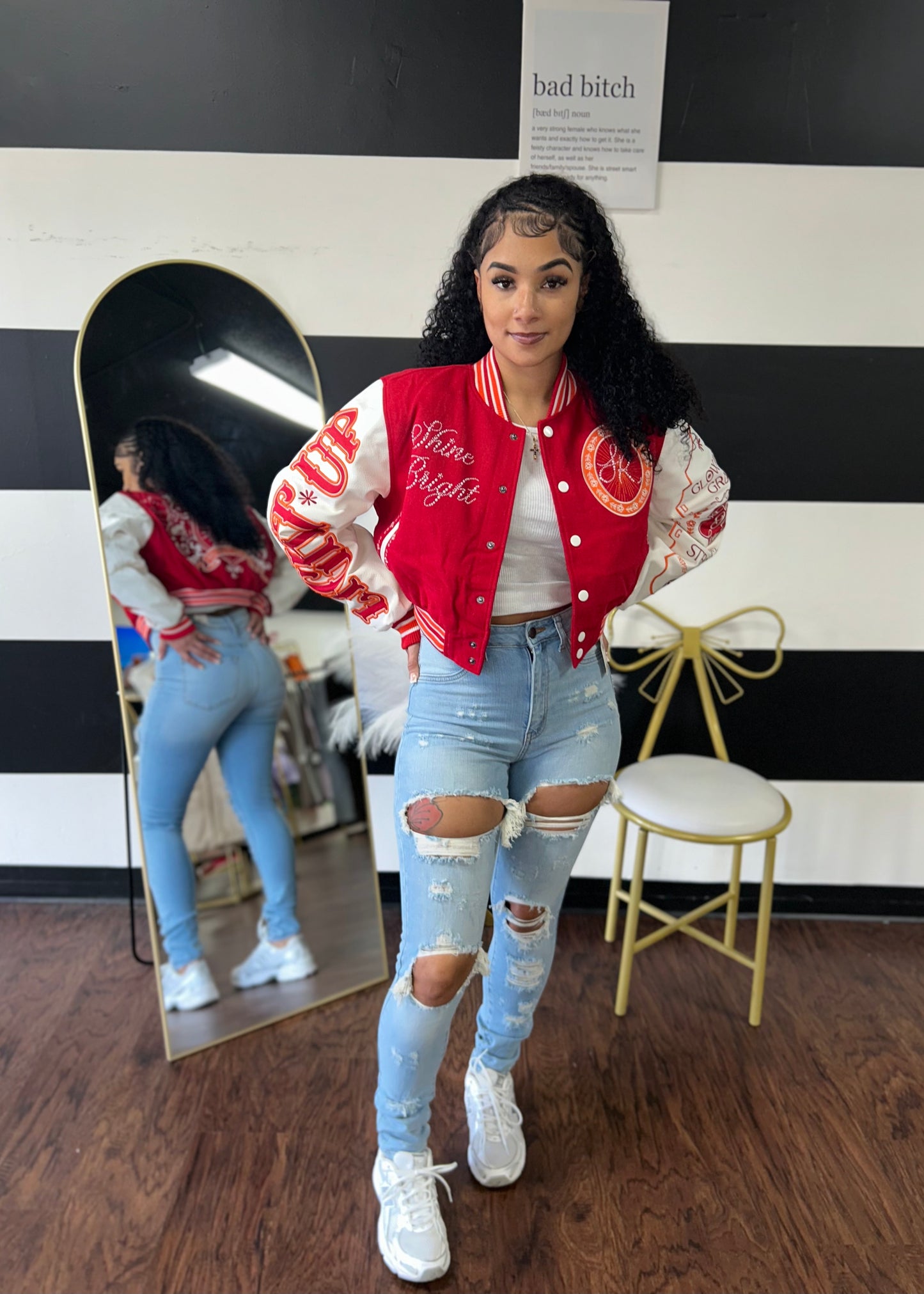 Illuminate Varsity Jacket