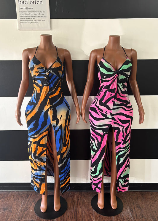 Animal Print Dress