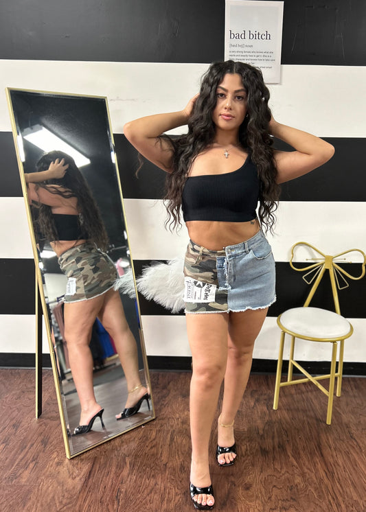 Half Army Skirt