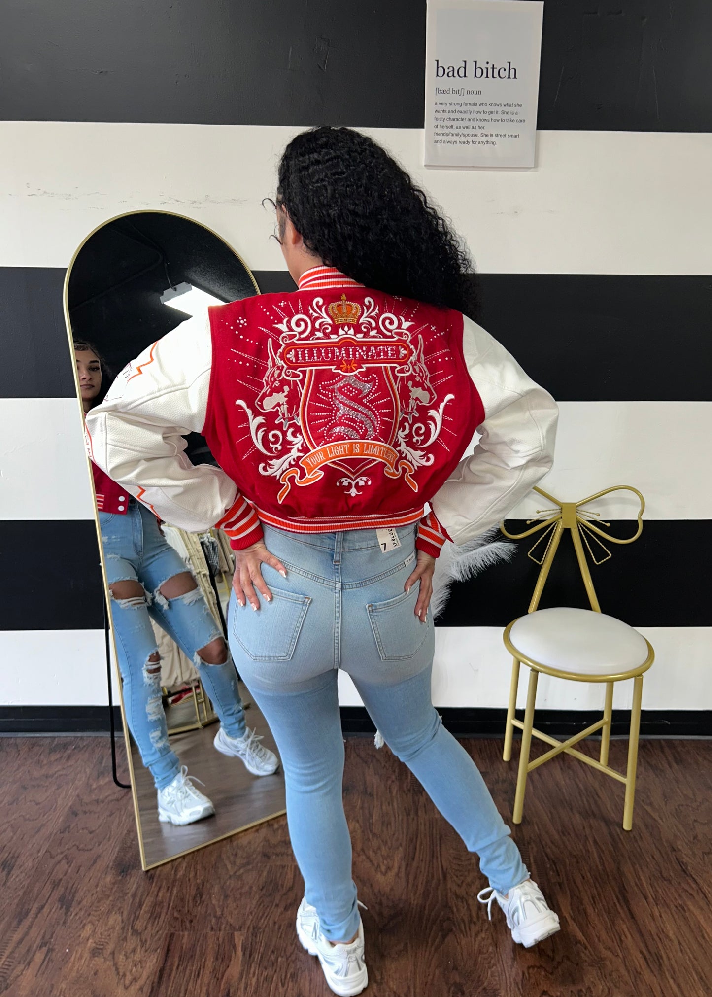 Illuminate Varsity Jacket