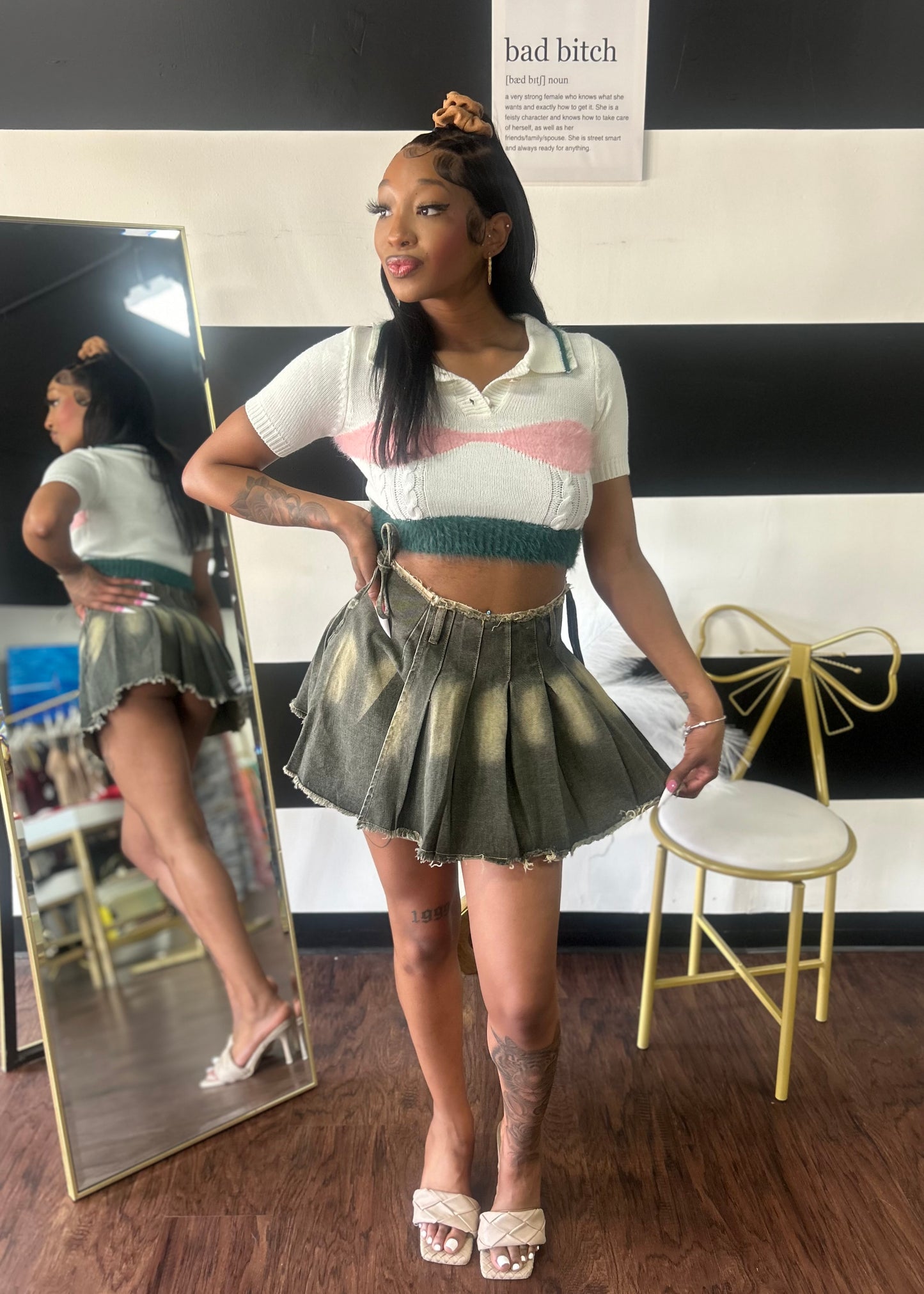 Draya Mini Skort