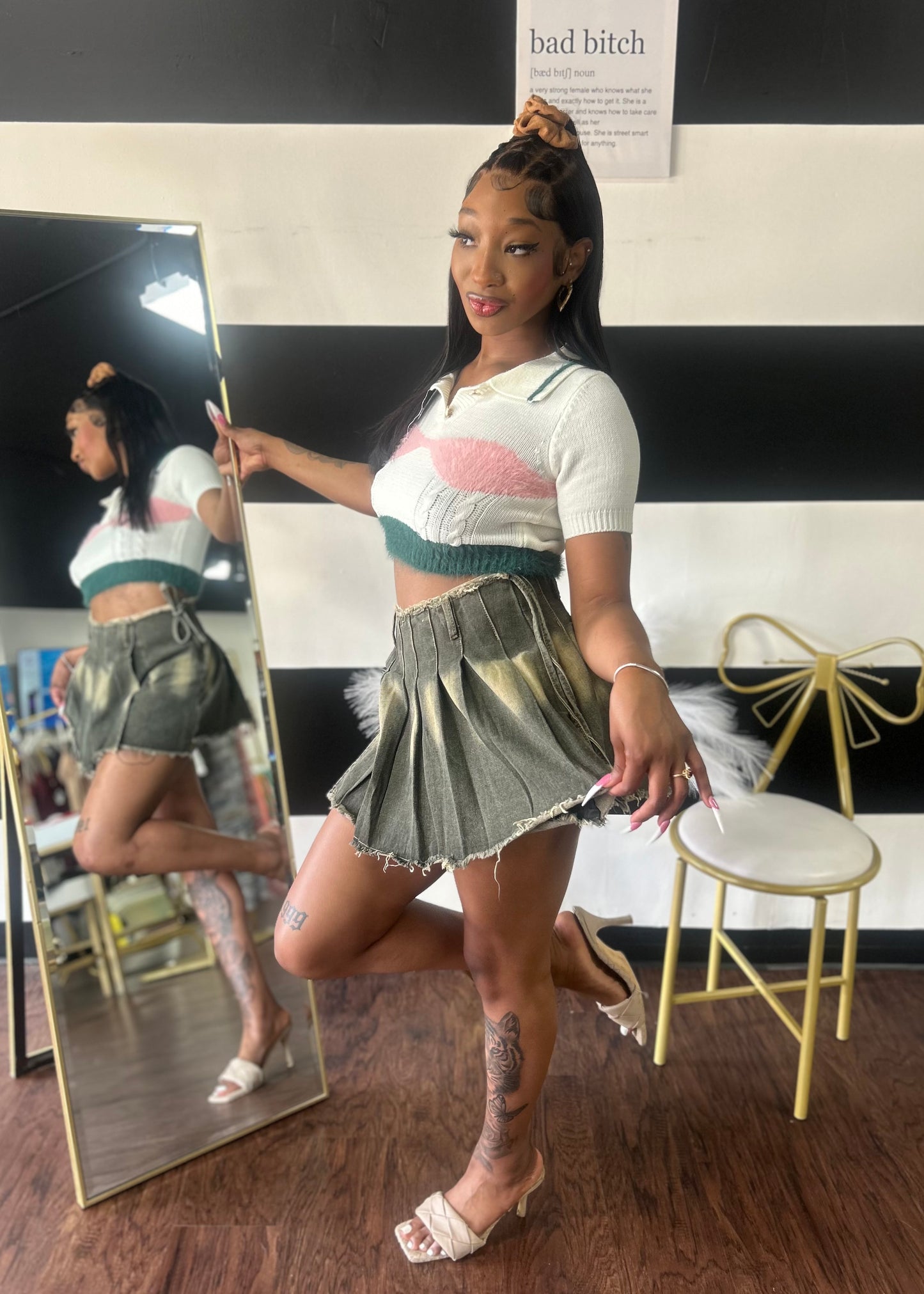 Draya Mini Skort