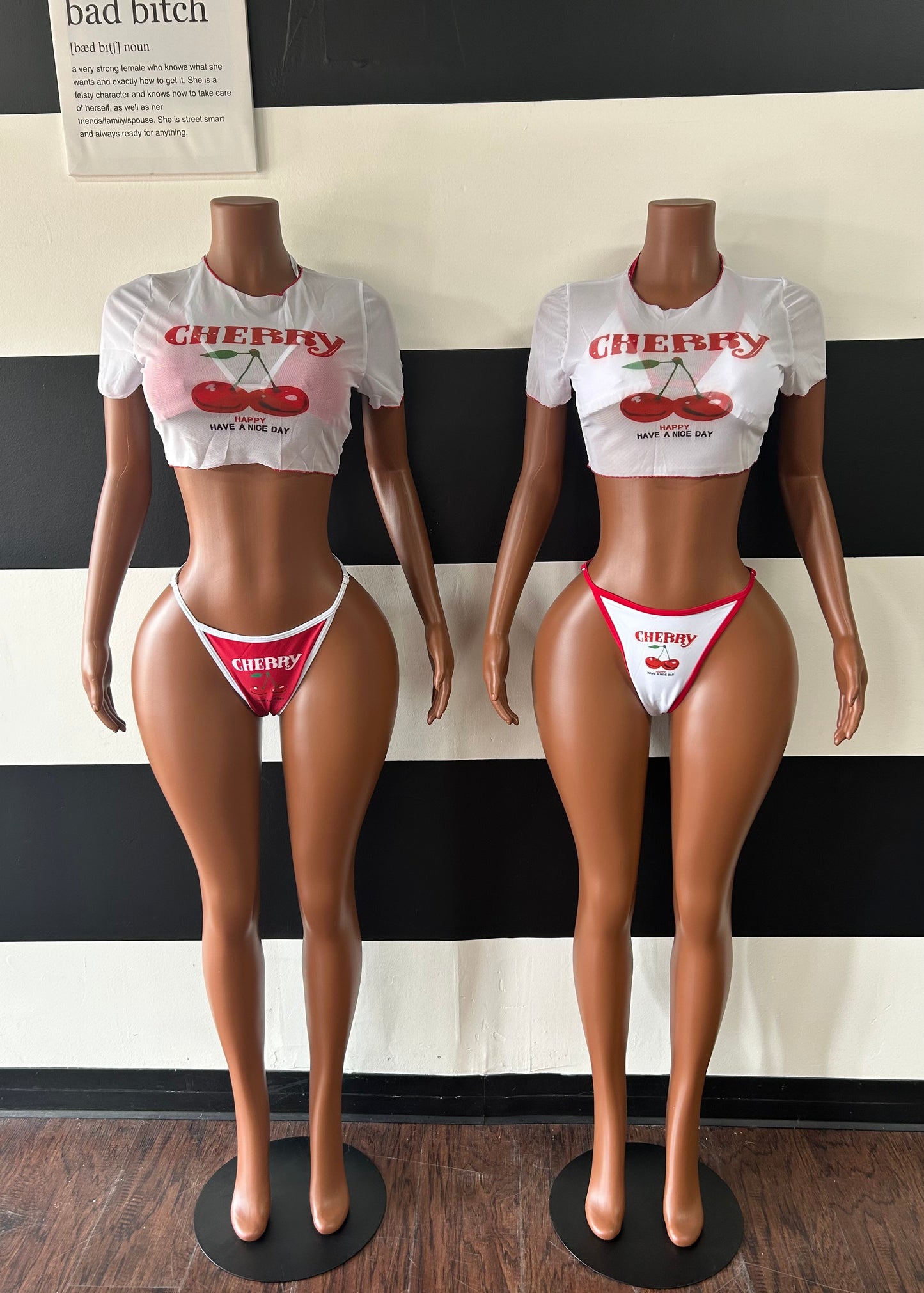 Cherry 3-Piece Bikini
