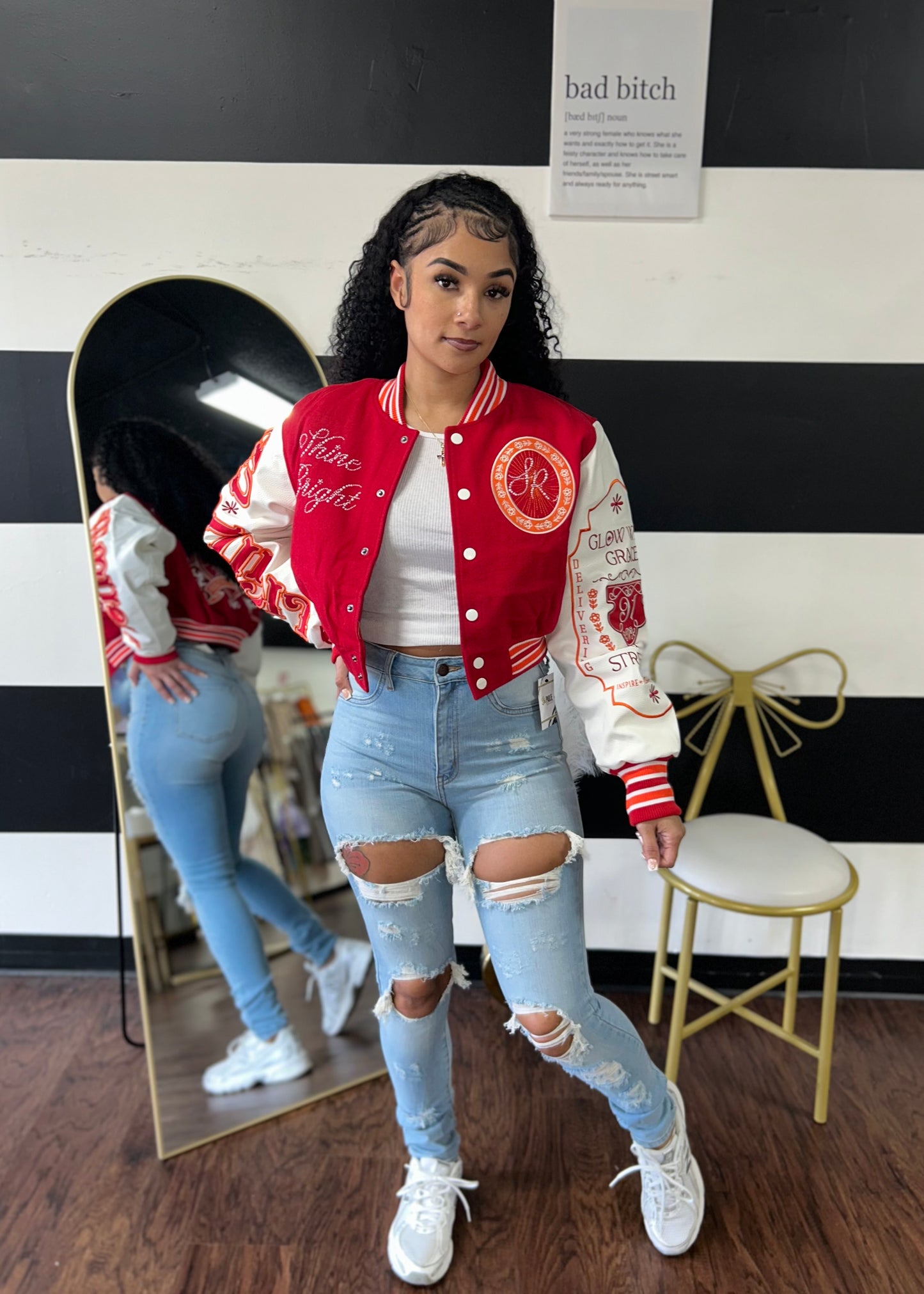 Illuminate Varsity Jacket