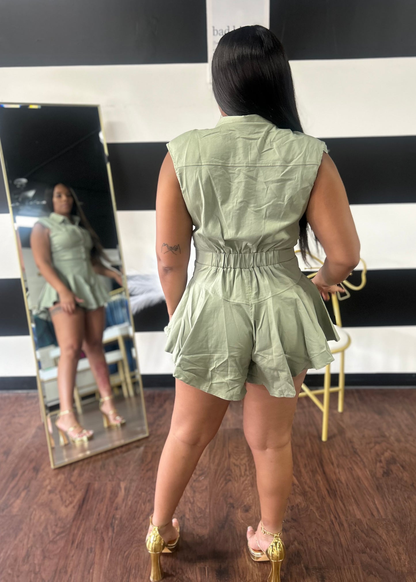 Asha Flared Romper