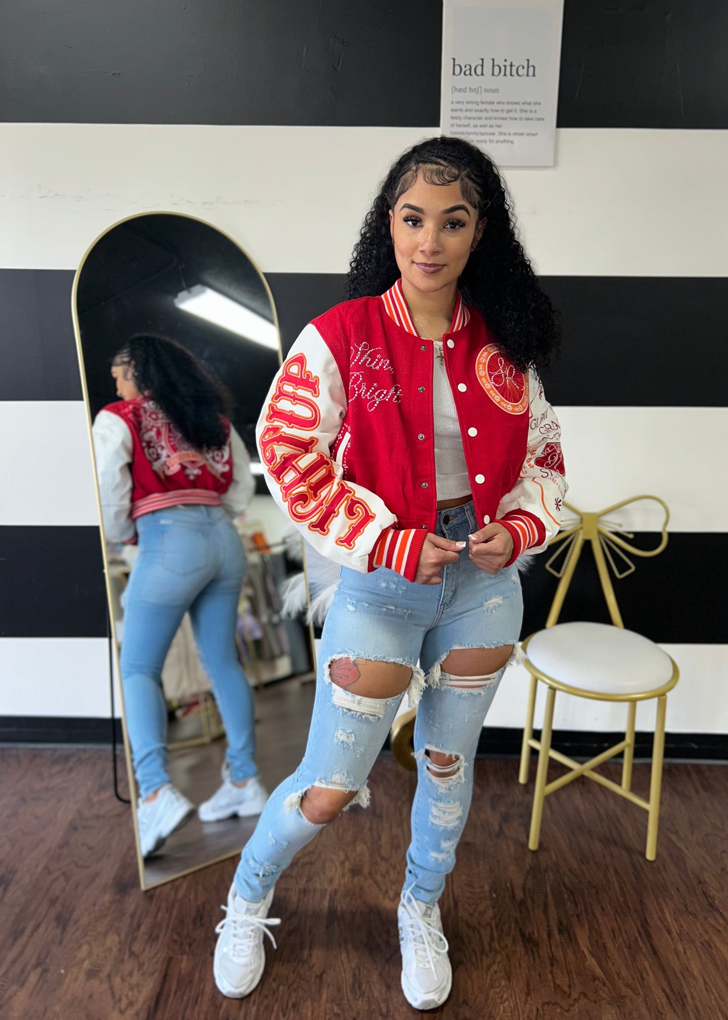 Illuminate Varsity Jacket