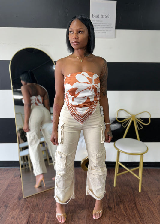 Ginger Scarf Top