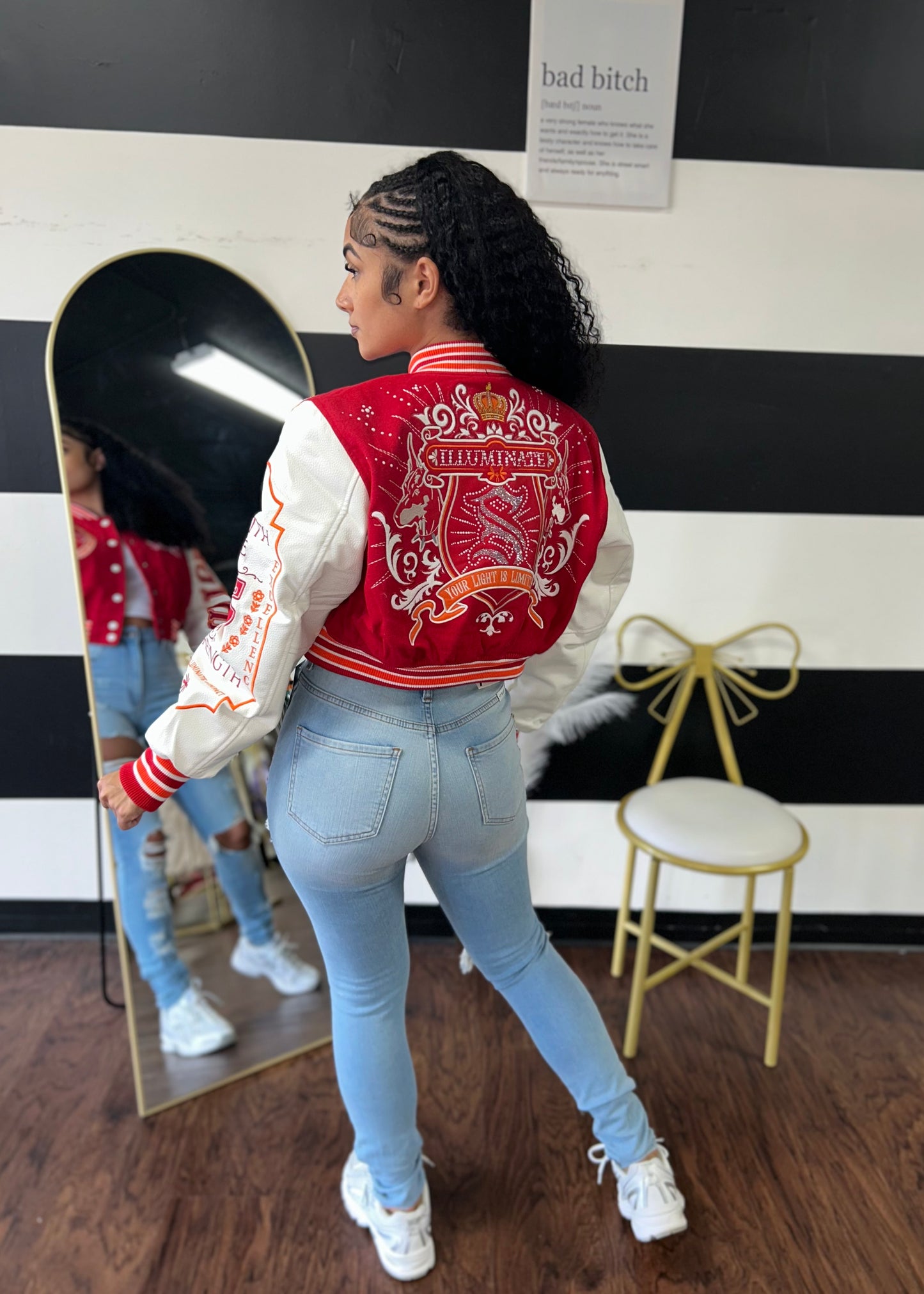 Illuminate Varsity Jacket