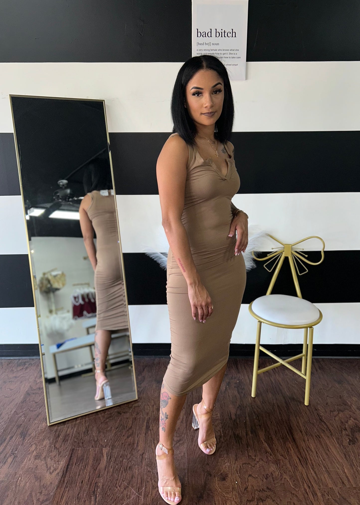 V-Neck Dress