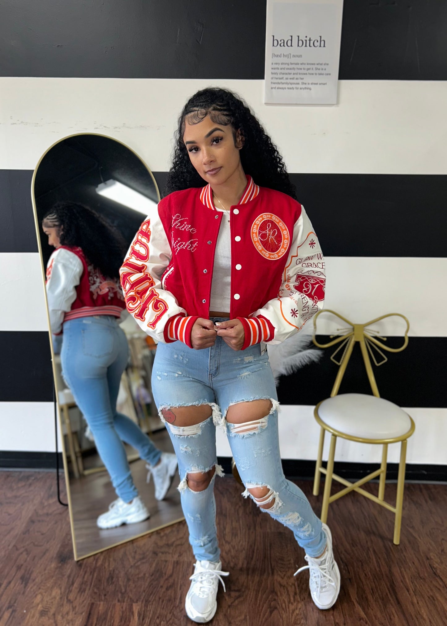 Illuminate Varsity Jacket