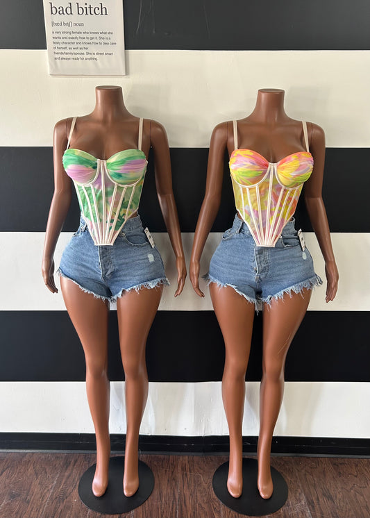 Tie-Dye Corset