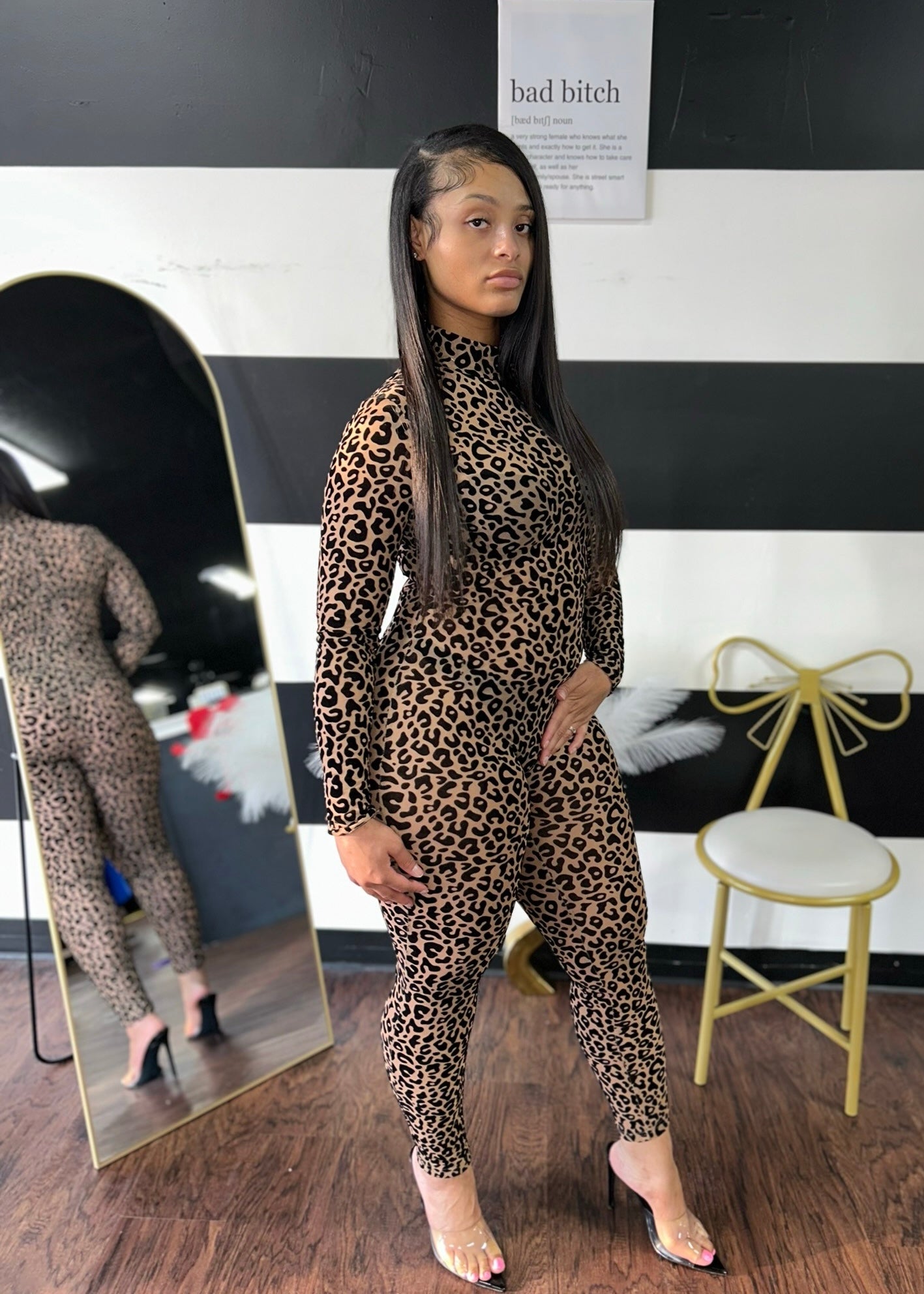 Nia Leopard Jumpsuit