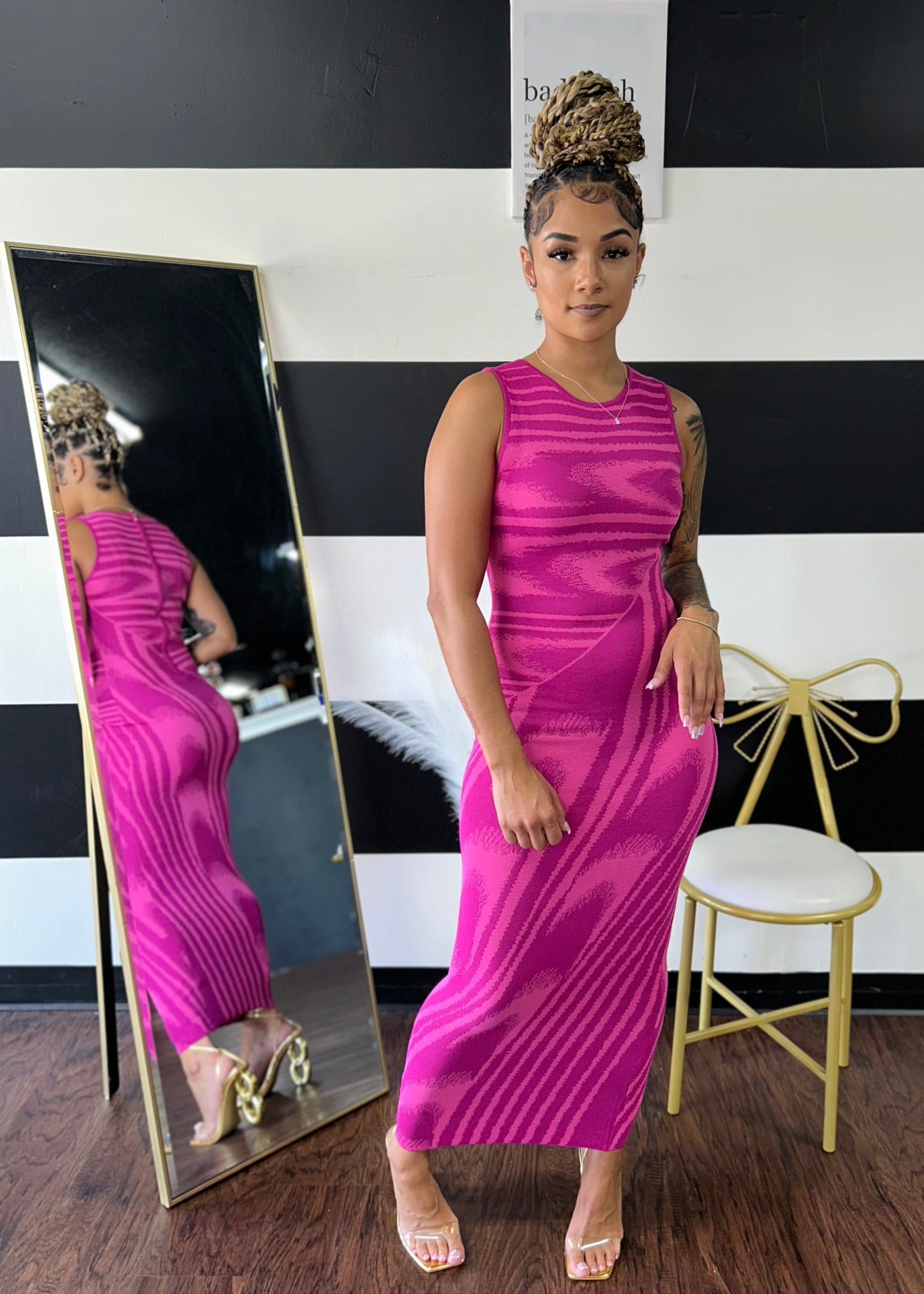 Jacquard Dress