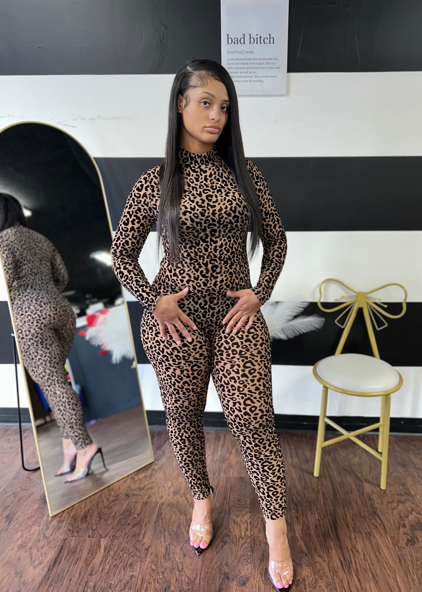 Nia Leopard Jumpsuit