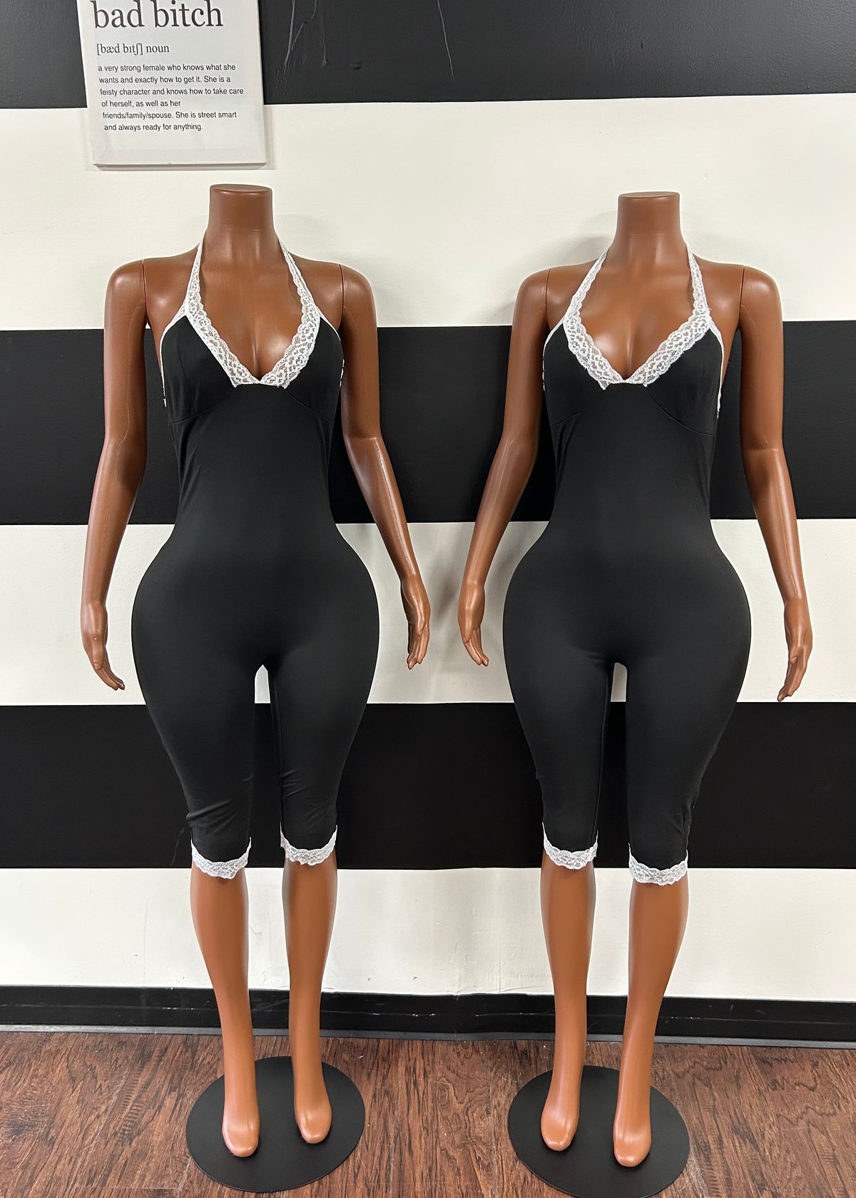 Laney Lace Capri Jumpsuit