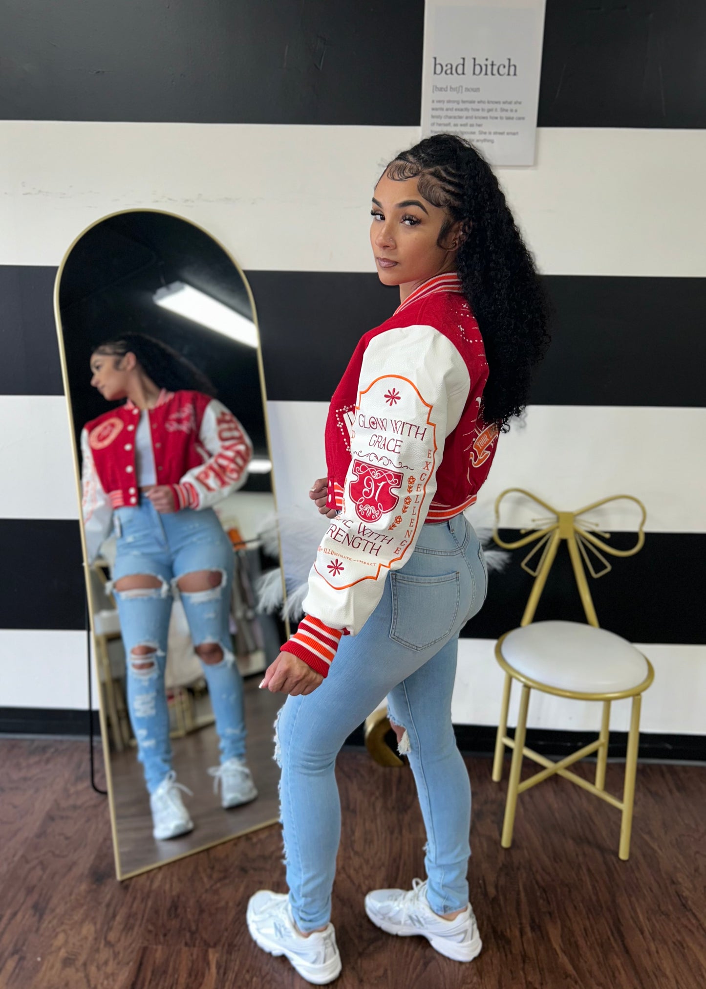 Illuminate Varsity Jacket